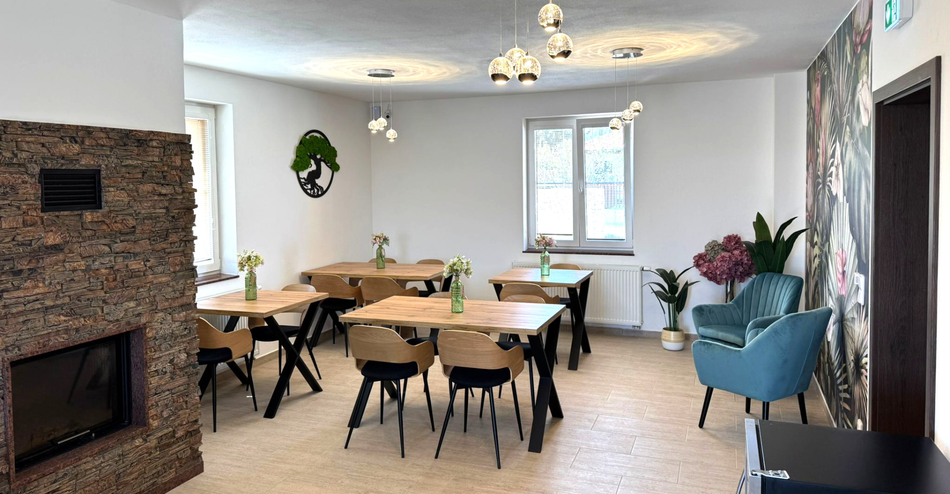 Nabízíme ubytování v 7 pokojích a 1 apartmánu